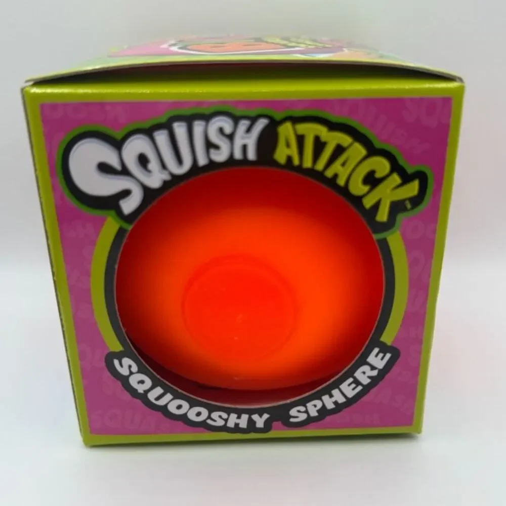 Ja Ru - BIG Squooshy Sphere in Orange: JUMBO Viral Squishy Toy